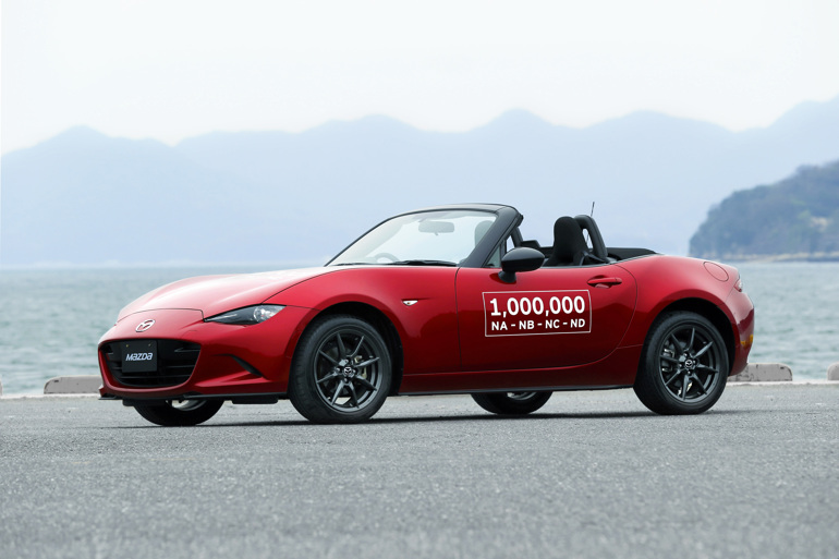 Mazda MX-5 постигна рекорд от 1 милион