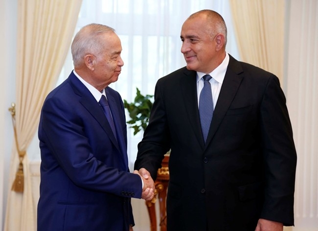 Ето за какво говориха Борисов и президентът на Узбекистан Ислам Каримов (СНИМКИ)
