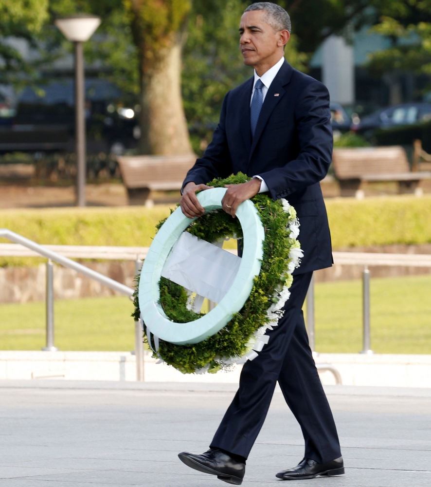 Историческо: Американски президент за първи път стъпи в Хирошима (СНИМКИ/ВИДЕО)