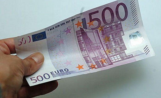 Спират банкнотата от 500 евро заради терористи