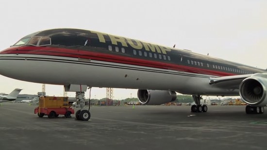 Самолетът на Доналд Тръмп за 100 млн. долара (СНИМКИ/ВИДЕО)