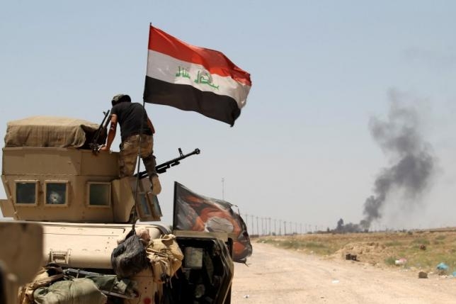 Иракската армия е поела под контрол железопътна линия северно от Фалуджа