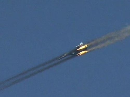 Ето как Су-34 нанася удар по летище (ВИДЕО)