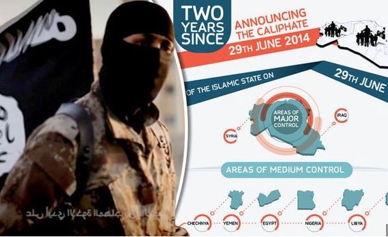 За ЧРД: „Ислямска държава” се похвали докъде стигат пипалата й (ГРАФИКА)