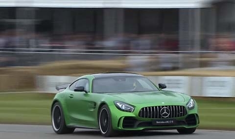 Премиерата на Mercedes-AMG GT R на Гудууд (ВИДЕО)