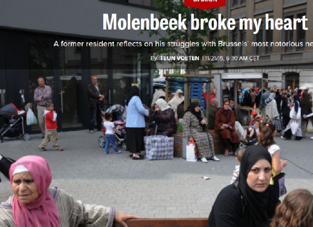 Жител на Брюкселското ислямистко предградие: Моленбек разби сърцето ми