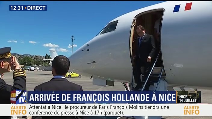 Deutsche Welle: Франсоа Оланд е пристигнал в Ница