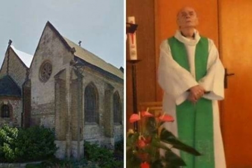 Потвърдено: Това е френският свещеник, на когото ислямистите прерязаха гърлото (СНИМКА)