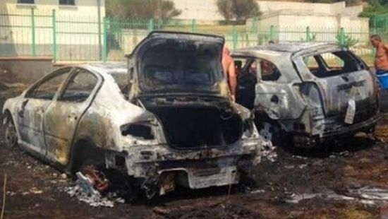 Още подробности за огнения ад в Сарафово! Колата на ММА боец е изпепелена в пожара