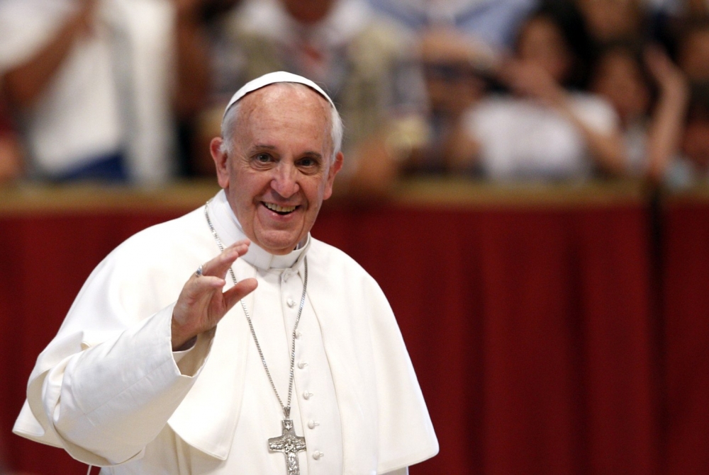 Папа Франциск покани бежанци на обяд