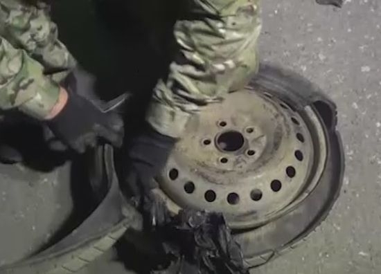 Показаха „взривоопасните” коли на украинските терористи (ВИДЕО)