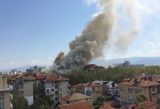 Политически муцуни на флашмоба за опожарените тютюневи складове в Пловдив