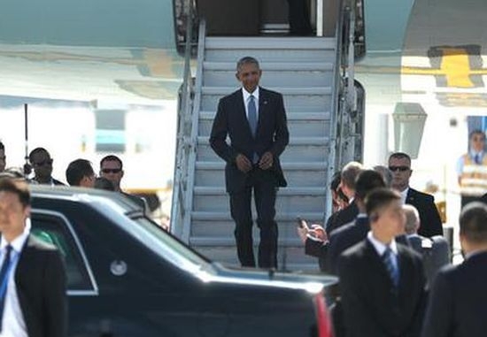 Китайците се счепкаха с американци при посрещането на Обама (ВИДЕО)