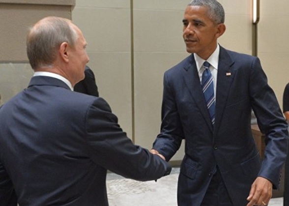 Извънредно от Китай: Путин и Обама си стиснаха ръцете и седнаха на преговори 