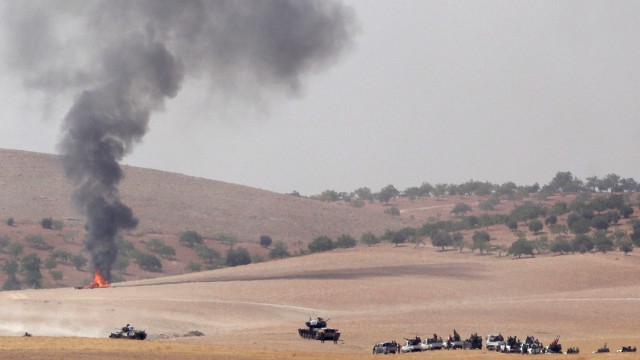 Tурската армия продължава да мачка "Ислямска държава" в Северна Сирия 