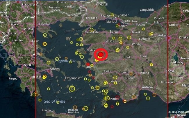 Извънредно! Три силни труса удариха и край Измир 