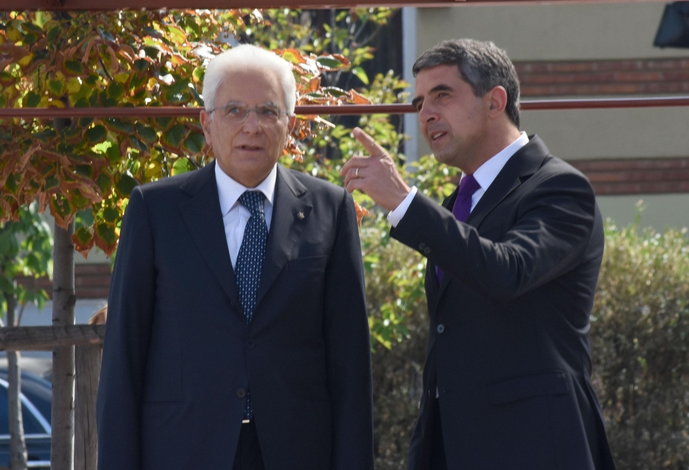Президентите на България и Италия разговаряха за влизането ни в Шенген (СНИМКИ)