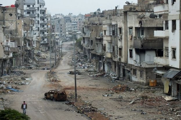 Вижте тази потресаваща СНИМКА 18+ от Сирия, която обиколи света и напомни за ужаса на войната  