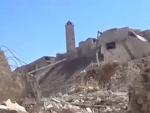 Първо ВИДЕО от освободения от армията окръг Ал Фарафир в Алепо 