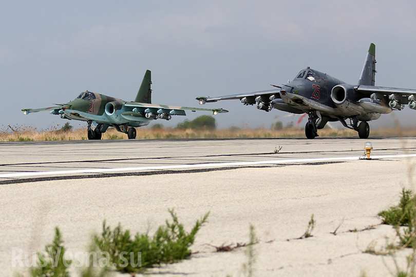 Голяма група щурмови Су-25 е готова да отлети за Сирия в отговор на американските заплахи 