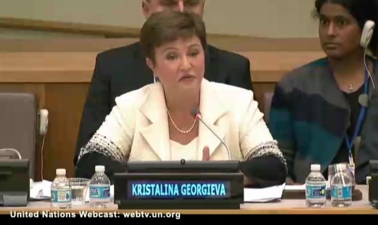 Кристалина с разтърсващо изказване пред ООН, проговори за дъщеря си!