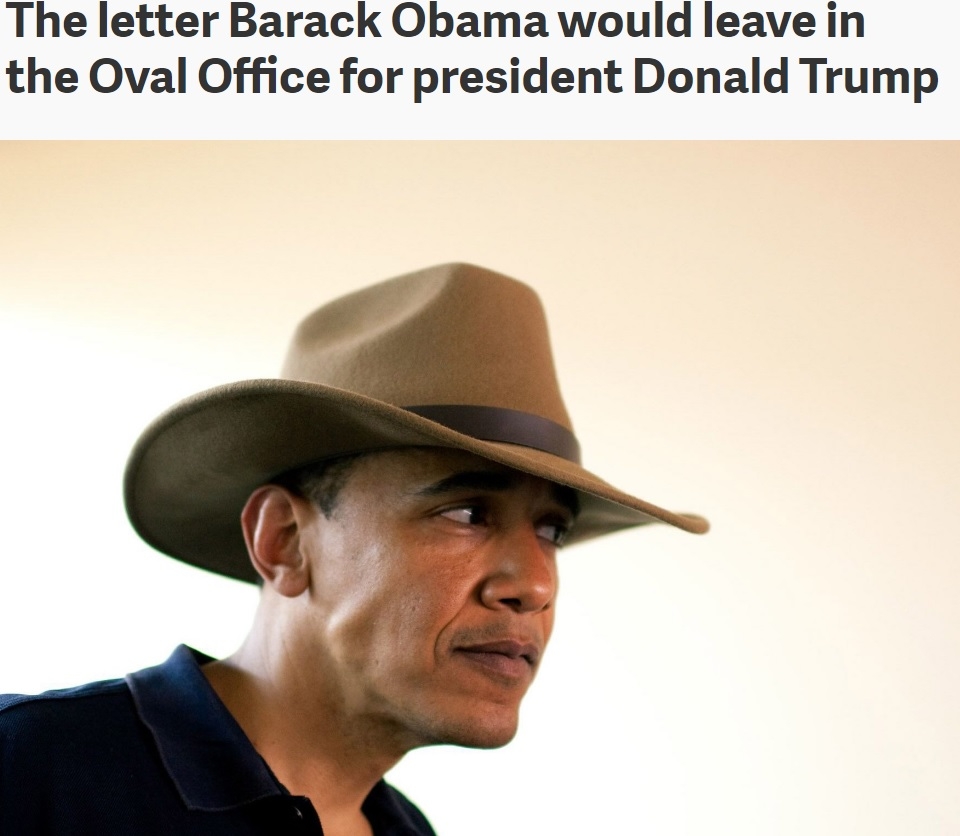 Обама написа писмо до Тръмп в случай, че спечели изборите