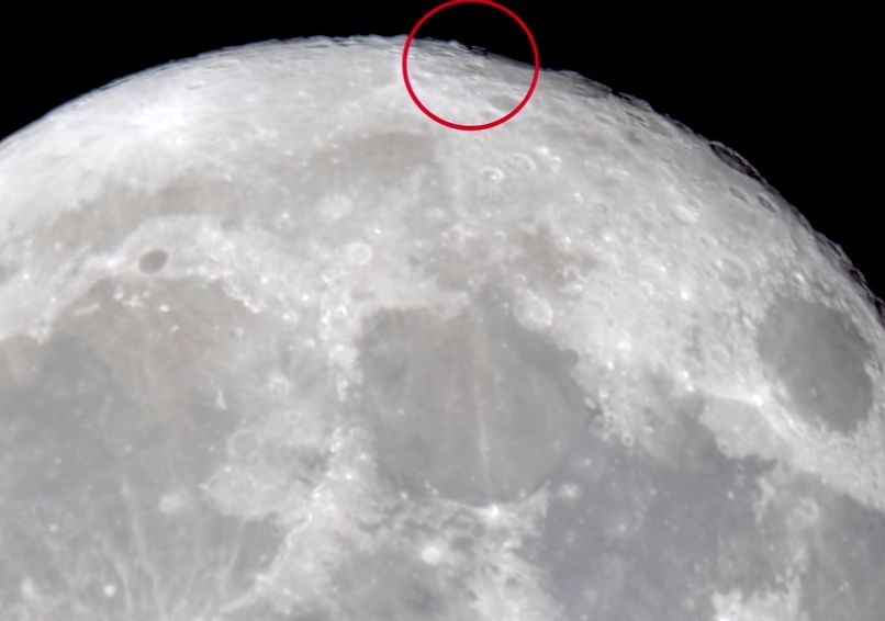 Астроном засне нещо необичайно на повърхността на Луната (ВИДЕО)