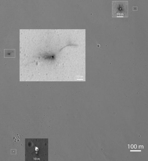 Скиапарели е направил плитък кратер, когато се е разбил на Марс (СНИМКА)