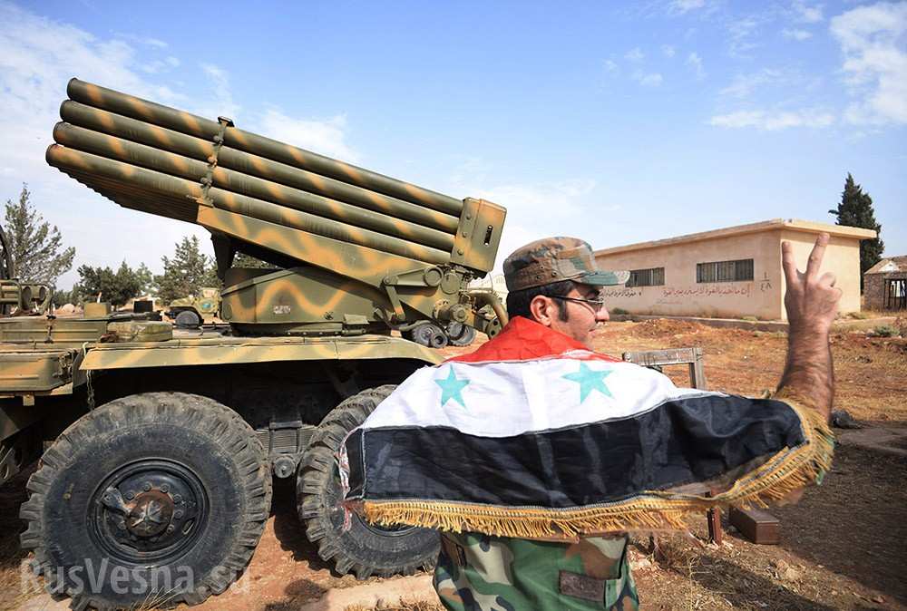 Сирийската армия щурмува обкръжена терористична групировка край Дамаск 