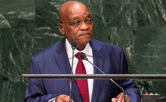 Протести срещу президента на Южна Африка  