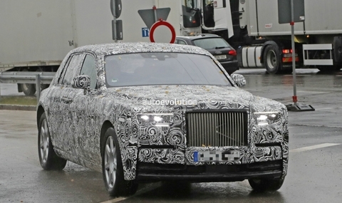 Следващия Rolls-Royce Phantom излезе наяве (СНИМКИ)