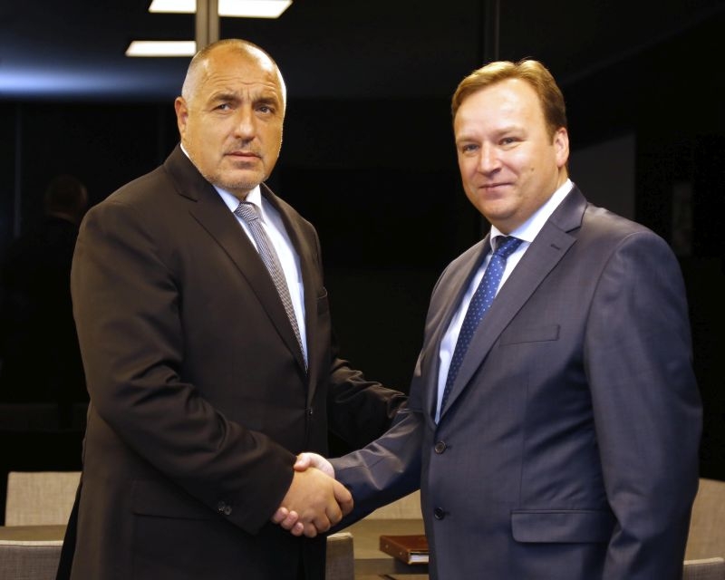 Борисов се срещна с  колегата си от Македония Емил Димитриев (СНИМКИ)