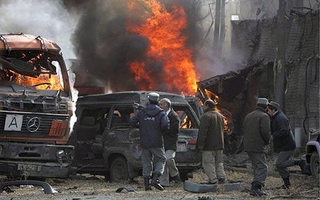 Експлозия разтърси германското консулство в Афганистан