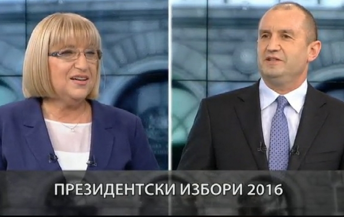 След страстите в ефира на БНТ: Временни резултати от дебата на Цецка Цачева и генерал Румен Радев (ТАБЛИЦА)