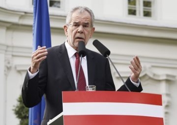Новият президент на Австрия с първо обръщение към нацията 