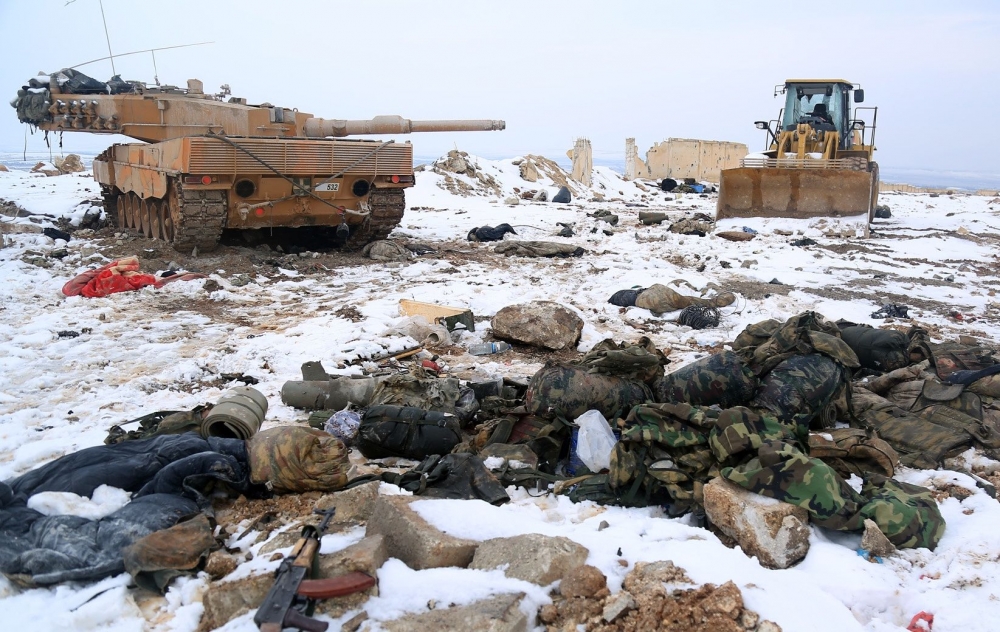 ИД плени турски танкове Leopard 2 в боеве край северния сирийски град Ал-Баб