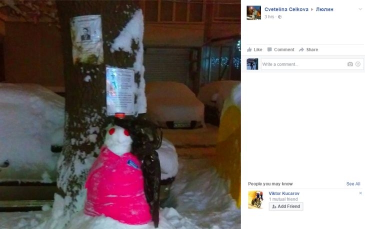 Само в БЛИЦ! Снежни човеци нападнаха София (ЗАБАВНИ СНИМКИ)