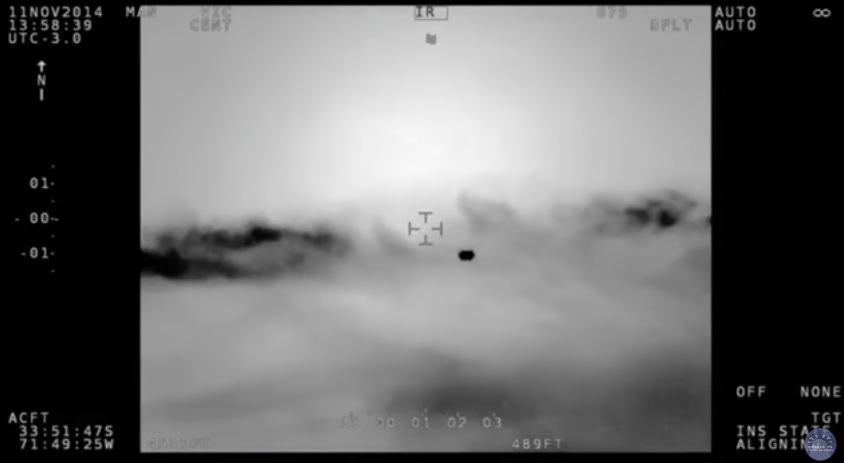 Чилийският военен флот разсекрети ВИДЕО на НЛО, снимано от хеликоптер!