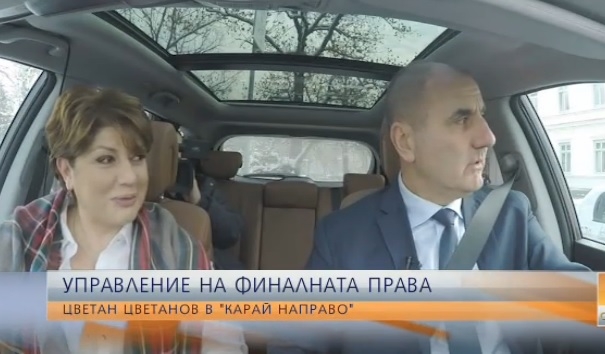 Цветанов си показа часовника на Диана Найденова и посочи кой ще е новият премиер на България (СНИМКИ/ВИДЕО) 
