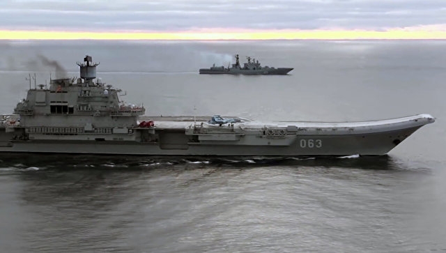 Telegraph: Британски кораби се подготвят да съпровождат авионосеца „Адмирал Кузнецов” 