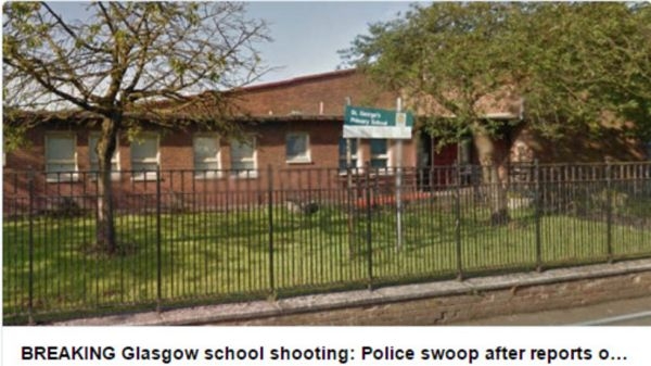 Стрелба край училище в Глазгоу (СНИМКА)