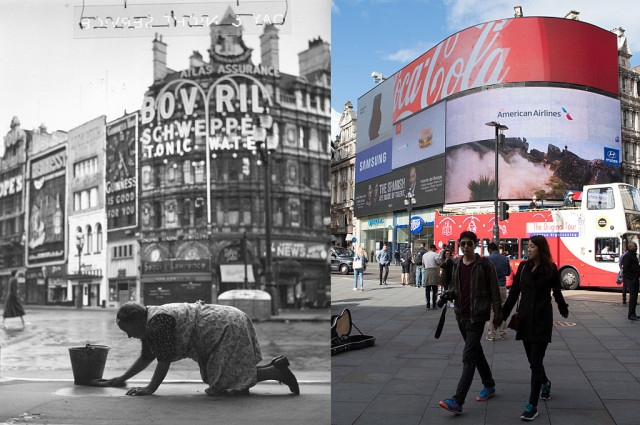 Какво става в Лондон? На площад „Пикадили” се случи нещо, което не бе виждано от 109 години (ВИДЕО)