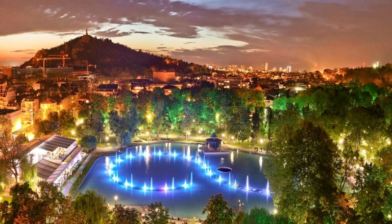 Пеещите фонтани на Пловдив се борят за първо място в голяма класация