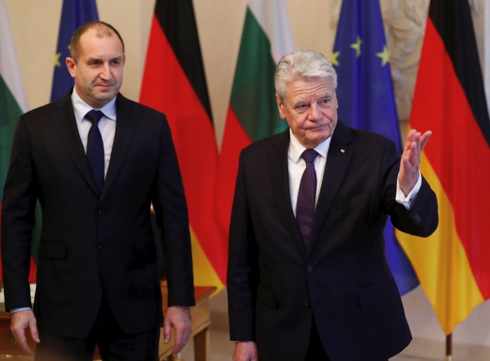 Президентът на Германия със знакова реч към Радев: Сега Ви моля да вдигнете с мен чаша за бъдещето на Европа, в което България ще играе важна роля! (СНИМКИ)