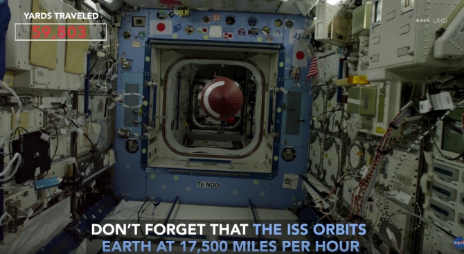 Астронавт рита топка в космоса (ВИДЕО)