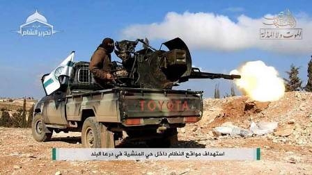 Джихадистка коалиция опитала да пробие южния участък на фронта в Сирия 