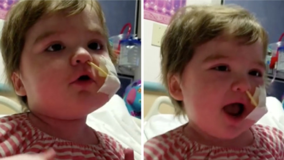4-годишната болна Леа трогна цял свят с това сърцераздирателно ВИДЕО
