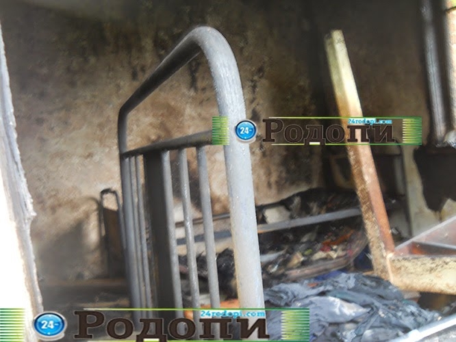 Трудно подвижна старица изгоря в дома си, решила да боядиса запалена печка
