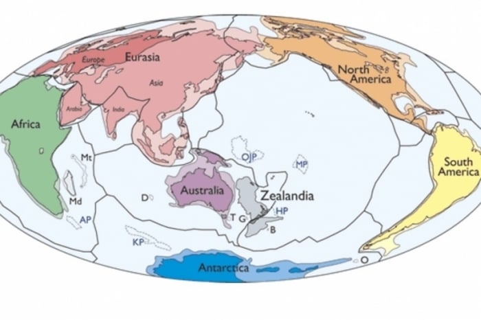 Учени от САЩ и Австралия сензационно: Открихме нов континент с площ около 5 милиона кв.км! 