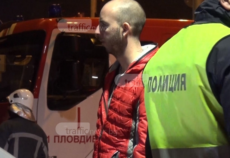 Ето го пияния водач с 1,6 промила, който прати трима в болница в Пловдив (СНИМКИ)
